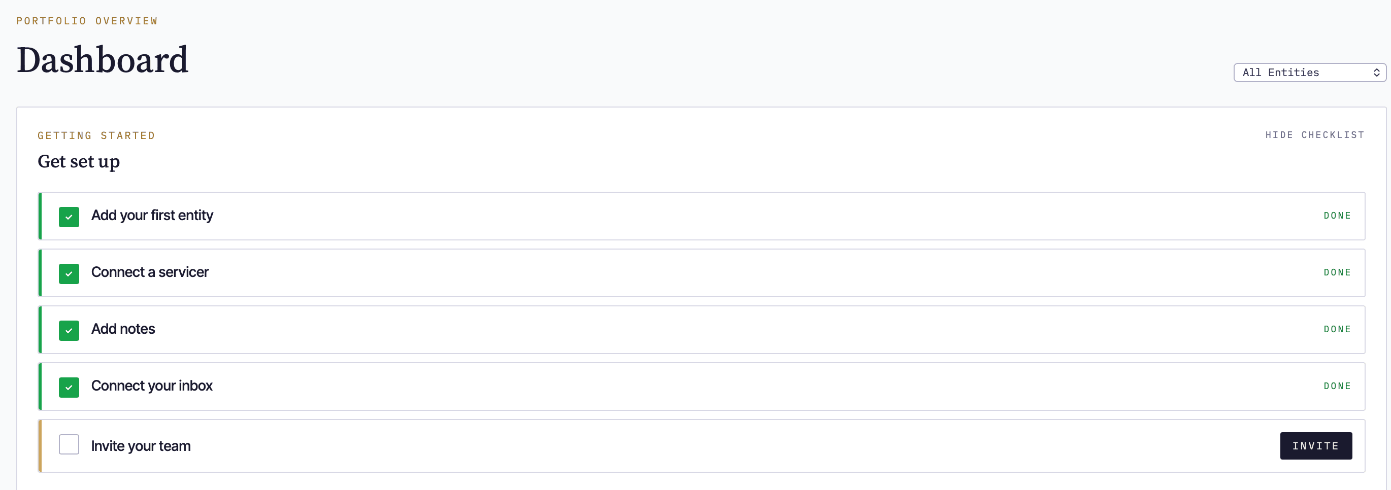 Wizard step 5: Invite Your Team, add in all the other users to collaborate with