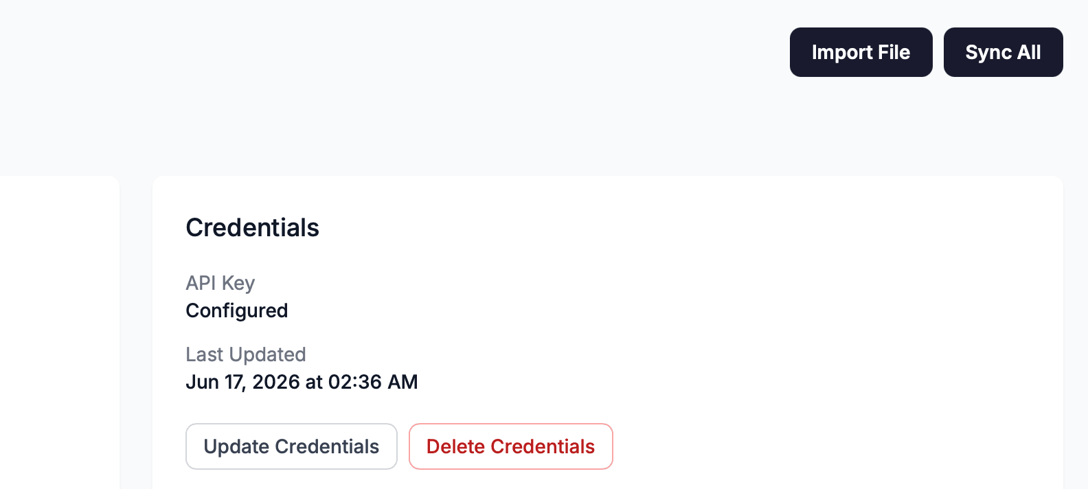 The Madison Management detail page with the Sync All button highlighted in the top-right corner